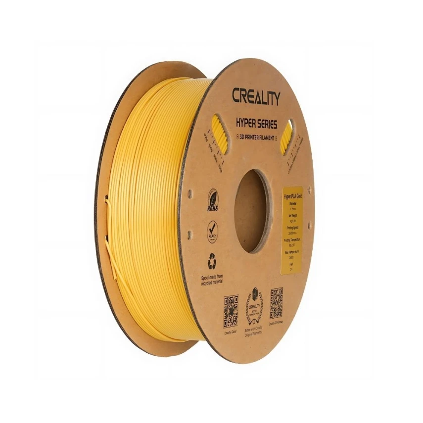 Creality Hyper PLA Altın Filament 1.75mm 1000gr - 1