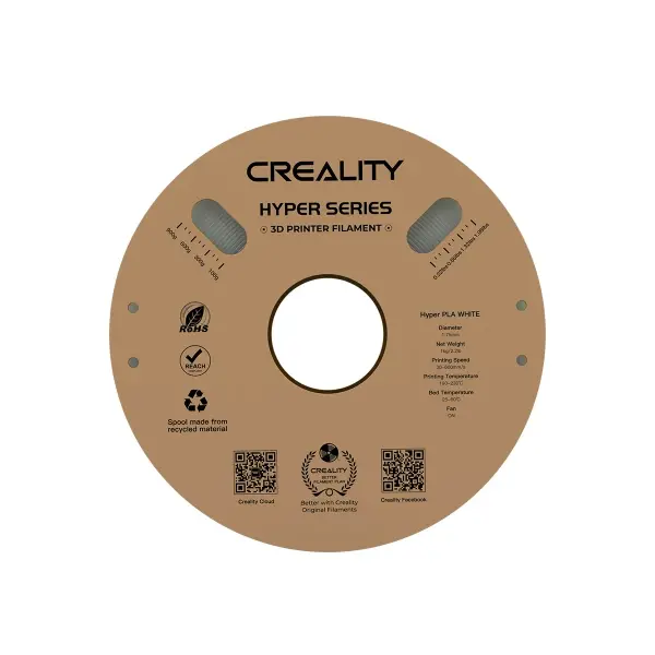 Creality Hyper PLA Beyaz Filament 1.75mm 1000gr - 3