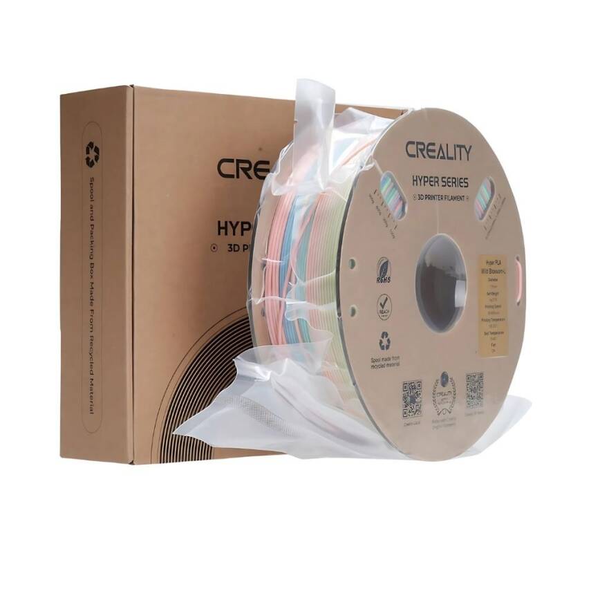 Creality Hyper PLA Rainbow Wild Blossom Long Filament 1.75mm 1000gr - 4