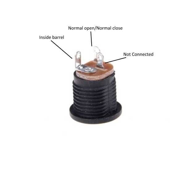 DC 5.5mm Konnektör - 3