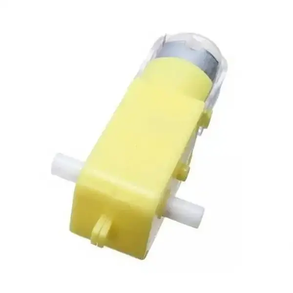 6V 250 RPM Redüktörlü Motor - Sarı - 2