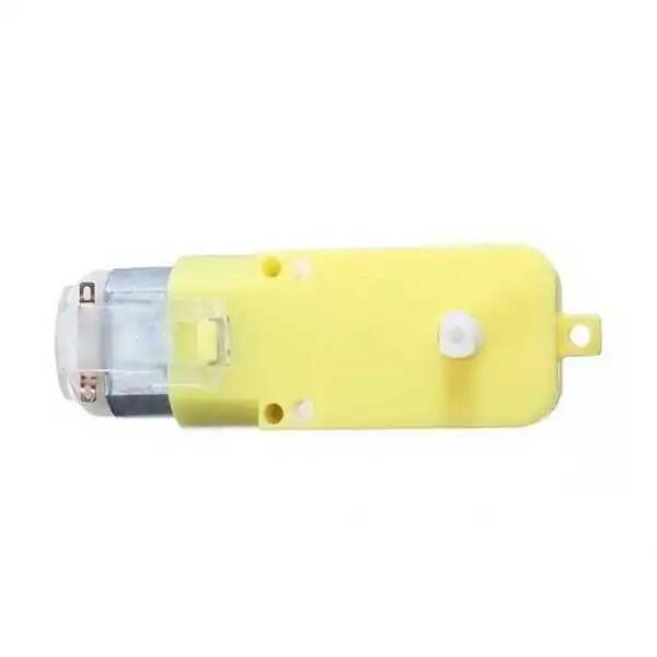 6V 250 RPM Redüktörlü Motor - Sarı - 3