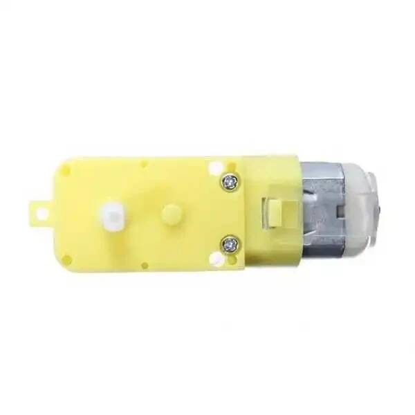 6V 250 RPM Redüktörlü Motor - Sarı - 4