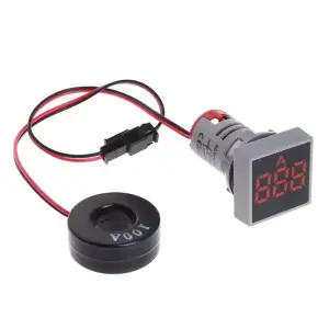 Dijital AC Ampermetre Kırmızı - 2