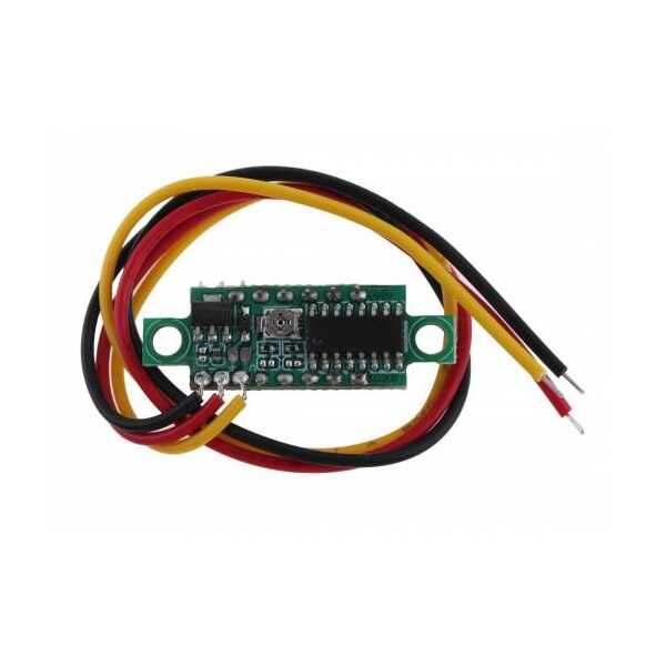 Multimetre - Dijital DC Voltmetre - Kırmızı