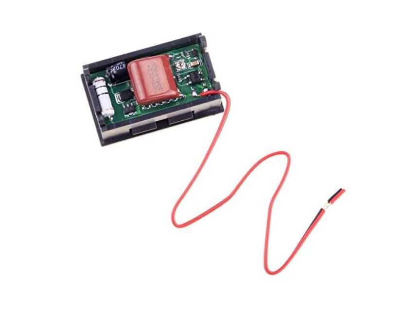 Multimetre - Dijital Voltmetre AC 30-500V - Kırmızı