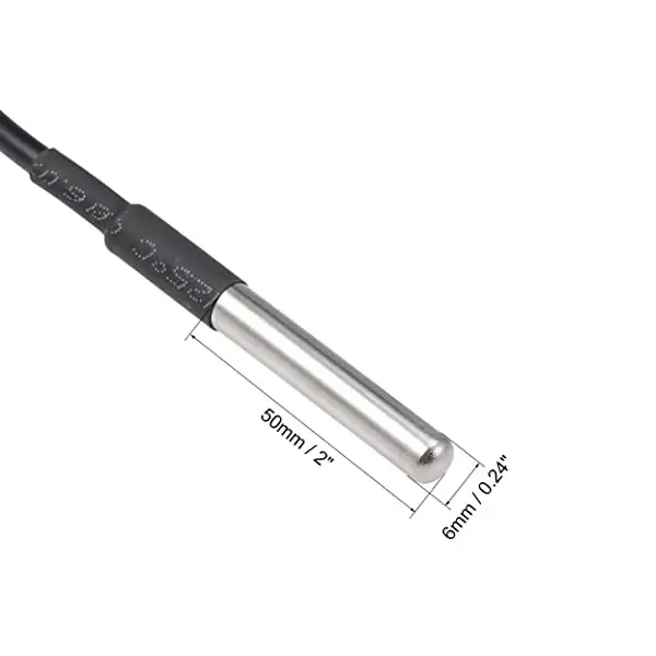 DS18B20 Su Geçirmez Isı Sensörü - 1 Metre - 2