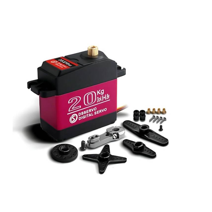 DS3218MG 20Kg Dijital Servo Motor - 1