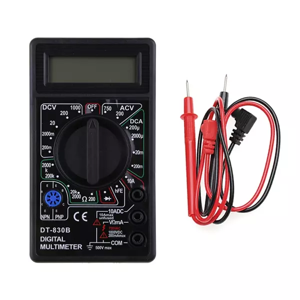 DT-830B Dijital Multimetre - Siyah - Thumbnail