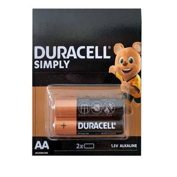 Duracell Alkaline AA Kalem Pil 1.5 V-2 Adet - 1