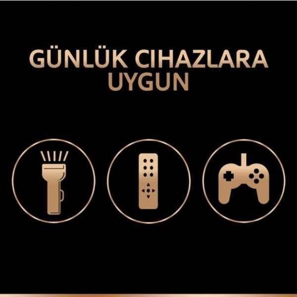 Duracell Alkaline AA Kalem Pil 1.5 V-2 Adet - 4