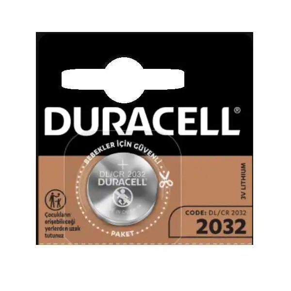 Pil - Duracell CR2032 Lityum Düğme/Para Pil-3V
