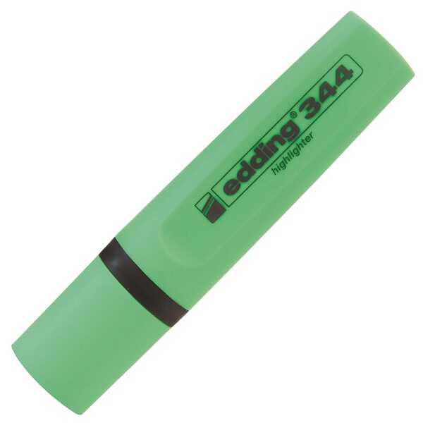 Kırtasiye Ürünleri - Edding E-344 Fosforlu Kalem - Yeşil