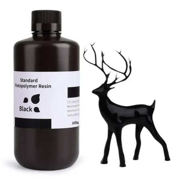 ELEGOO 3D Yazıcı Standart Reçine - Siyah - 1Kg - 1