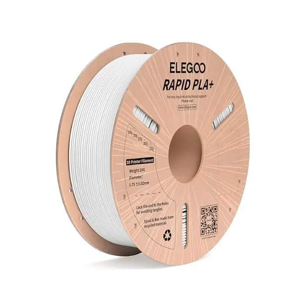 Elegoo Rapid PLA Plus Filament Beyaz 1.75mm 1000gr - 1