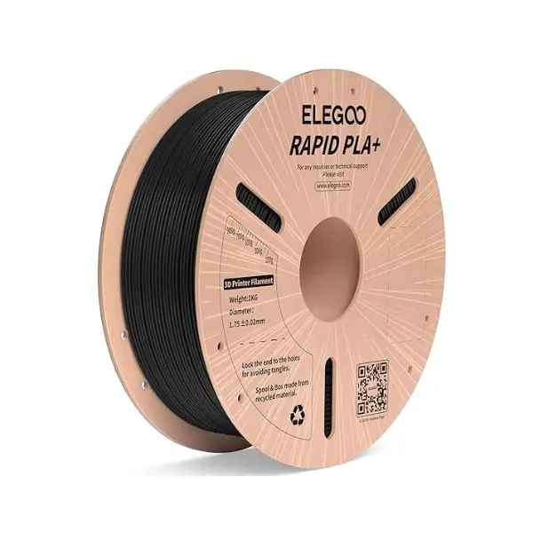 Elegoo Rapid PLA Plus Filament Siyah 1.75mm 1000gr - 1