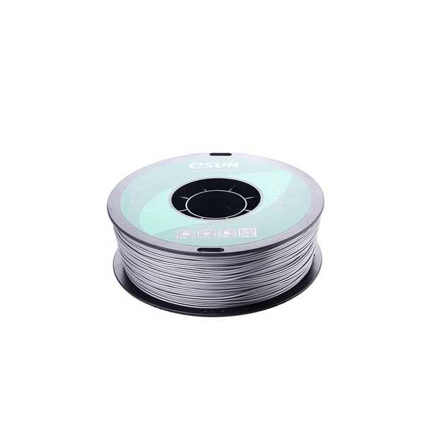 Filament - Esun ABS Filament Gümüş 1.75mm 1000gr
