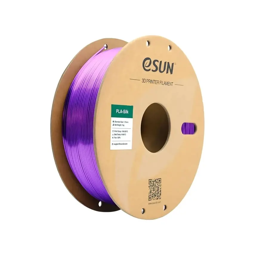 Esun ePLA-Silk Filament Mor 1.75mm 1000gr - 1