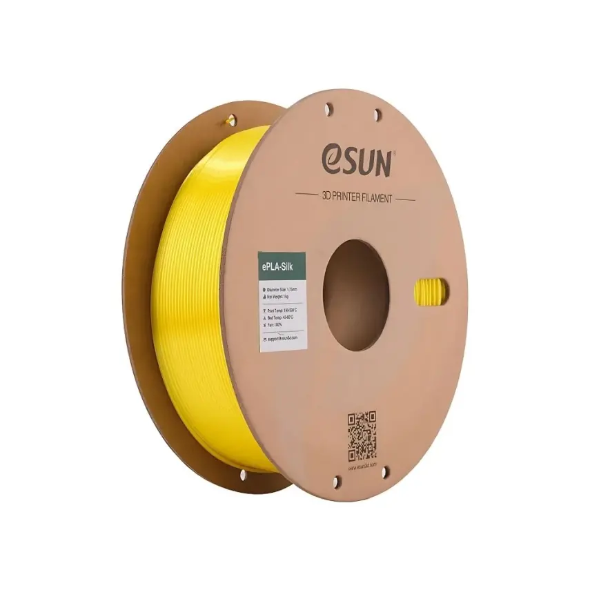 Esun ePLA-Silk Filament Sarı 1.75mm 1000gr - 1