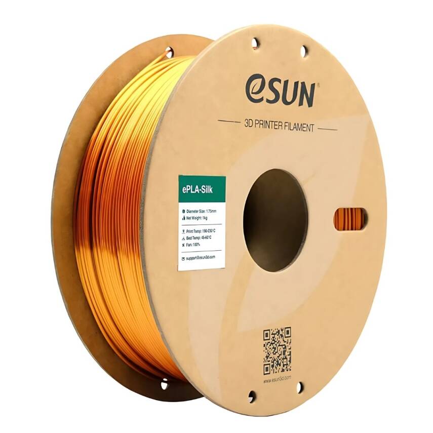 Esun ePLA-Silk Metalik Bakır Filament 1.75mm 1000gr - 1