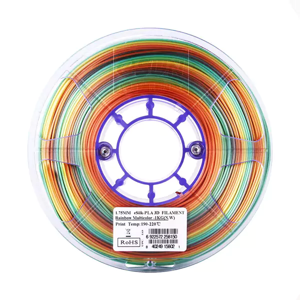 Esun ePLA-Silk Filament Rainbow 1.75mm 1000gr - 2