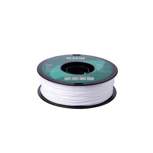 Filament - Esun PETG Filament Beyaz 1.75mm 1000gr