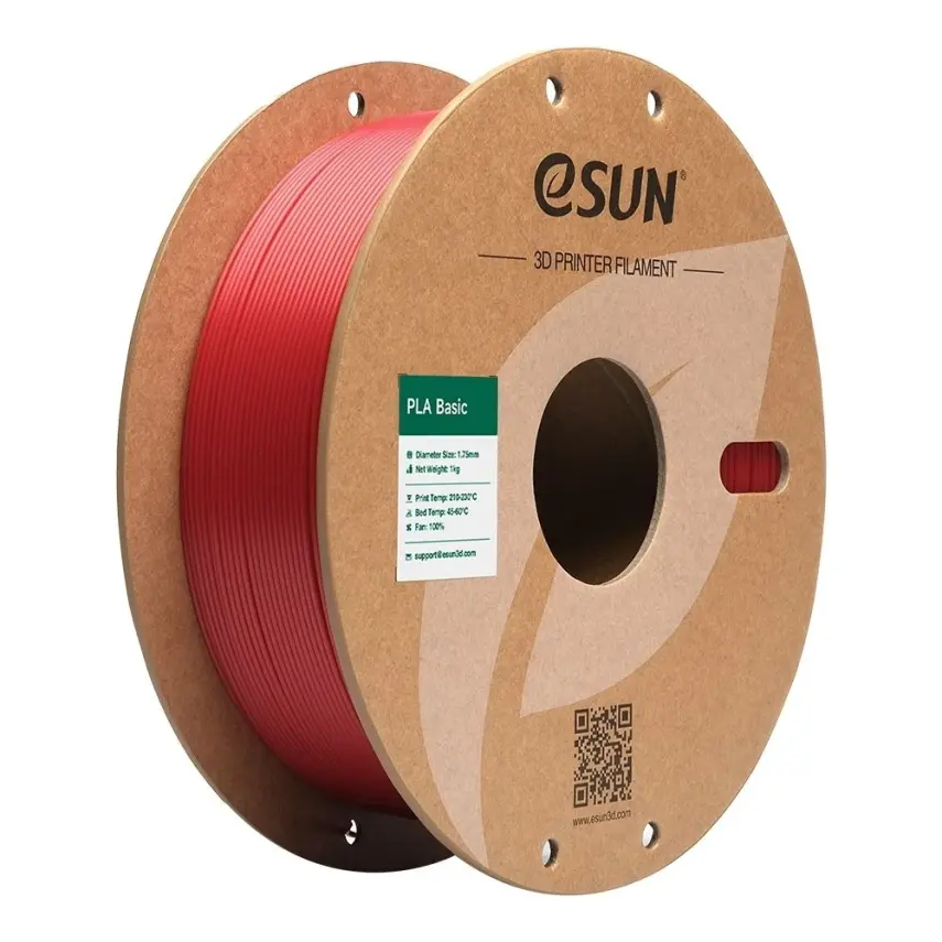 Esun PLA Basic Filament Ateş Kırmızı 1.75mm 1000gr - 1