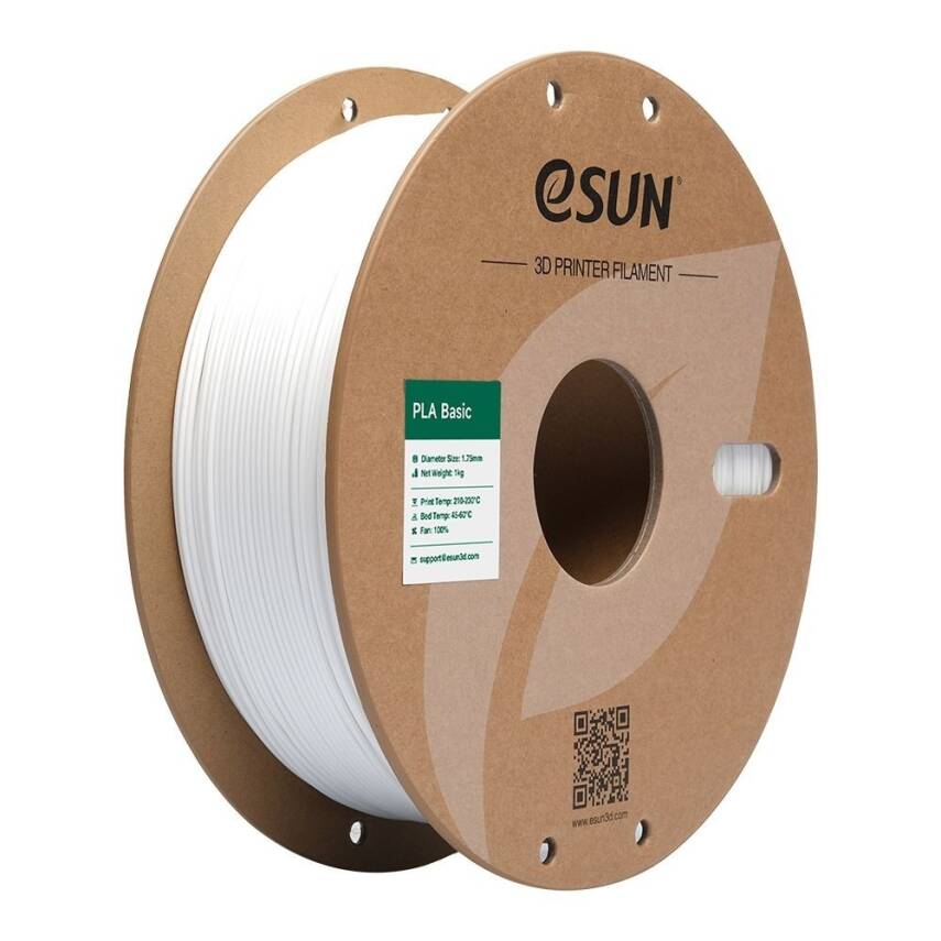Esun PLA Basic Filament Beyaz 1.75mm 1000gr - 1