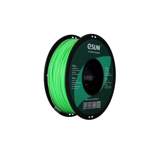 Filament - Esun PLA Plus Filament Açık Yeşil 1.75mm 1000gr