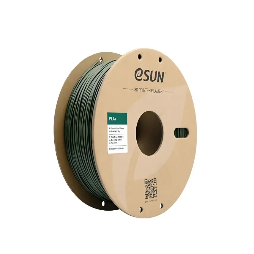 Esun PLA Plus Filament Zeytin Yeşil 1.75mm 1000gr - 1