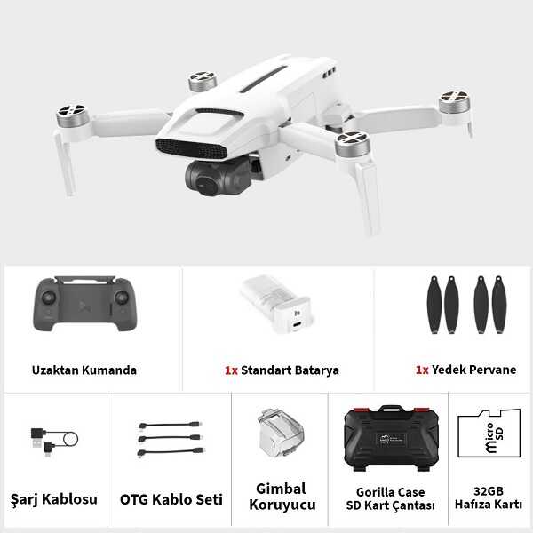 Drone - Multikopter Modelleri - Fimi X8 Mini Drone