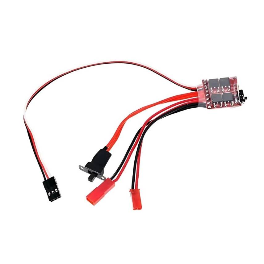 Fırçalı 20A RC ESC 2S 2Khz - İki Yönlü - 2