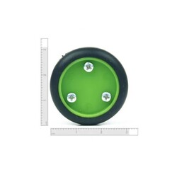 Geçmeli Tekerlek Seti 30x8mm - Yeşil - Thumbnail