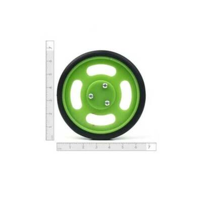 Geçmeli Tekerlek Seti 70x11mm - Yeşil - 3 data-big=