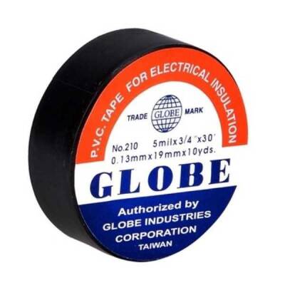 Globe İzole Bant (Elektrik Bandı)-Siyah - 1 data-big=