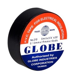 Globe İzole Bant (Elektrik Bandı)-Siyah - Thumbnail