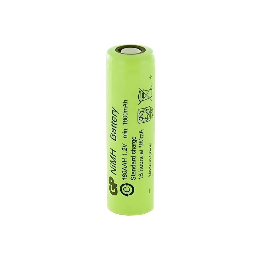 GP 1.2V 1800mAh Ni-Mh Şarj Edilebilir Pil - 1