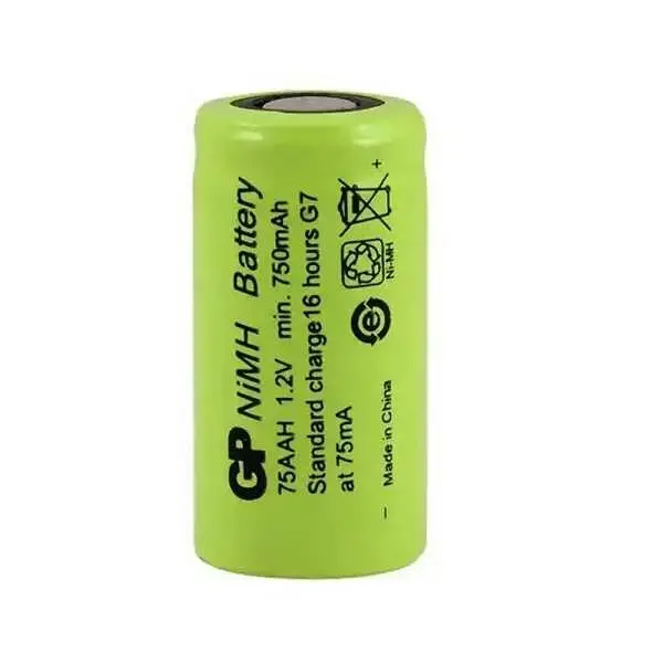 GP 1.2V 750mAH Ni-Mh Şarj Edilebilir Pil - 1