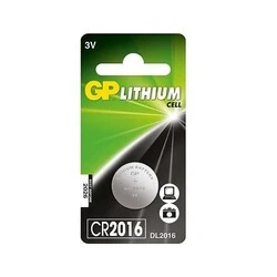 Güç - Batarya - Adaptör - GP CR2016 3V Lityum Düğme Pil