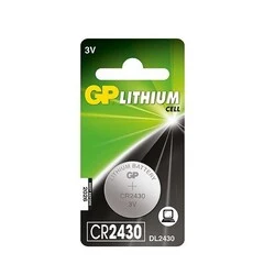  - GP CR2430 3V Lityum Düğme Pil