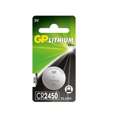 GP CR2450 3V Lityum Düğme Pil - 1