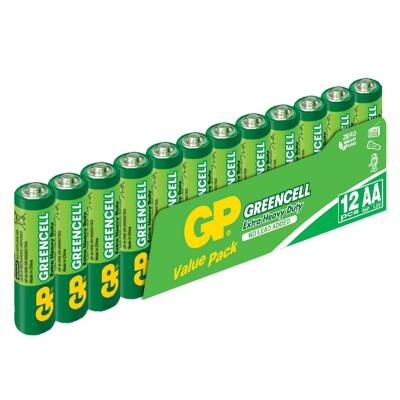 GP GreenCell 1.5V AA Kalem Pil 12'li - 1 data-big=