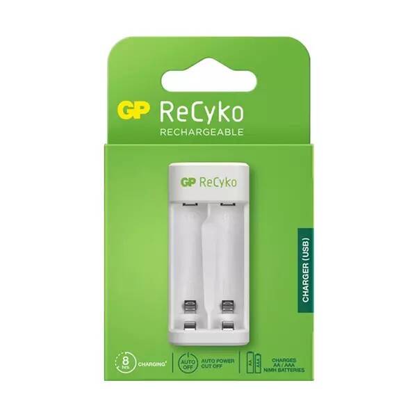 GP Recyko E211 USB AA-AAA Pil Şarj Cihazı - 2