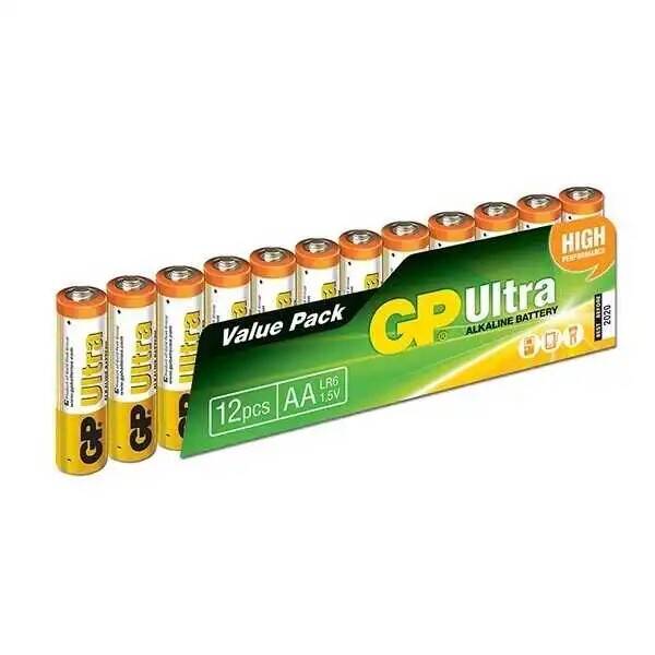 GP Ultra 1.5V AA LR6 Kalem Pil 12'li - 1