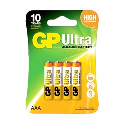 GP Ultra 1.5V AAA LR03 Kalem Pil 4'lü - Thumbnail