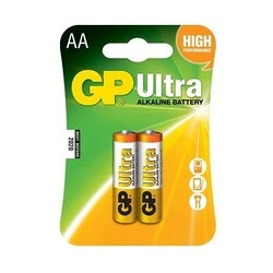  - GP Ultra Alkalin 1.5V AA Kalem Pil 2'li