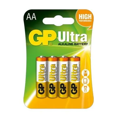 GP Ultra Alkalin 1.5V AA Kalem Pil 4'lü - 1