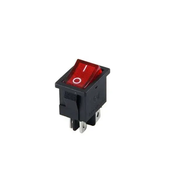 IC-119 Mini Işıklı Anahtar ON-OFF 4P - 1