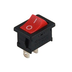 Buton - Switch - Keypad - IC-120A Mini Işıksız Anahtar ON-OFF 2P