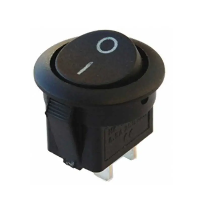 IC-133-5 Yuvarlak Işıksız Anahtar ON-OFF 2P - 1